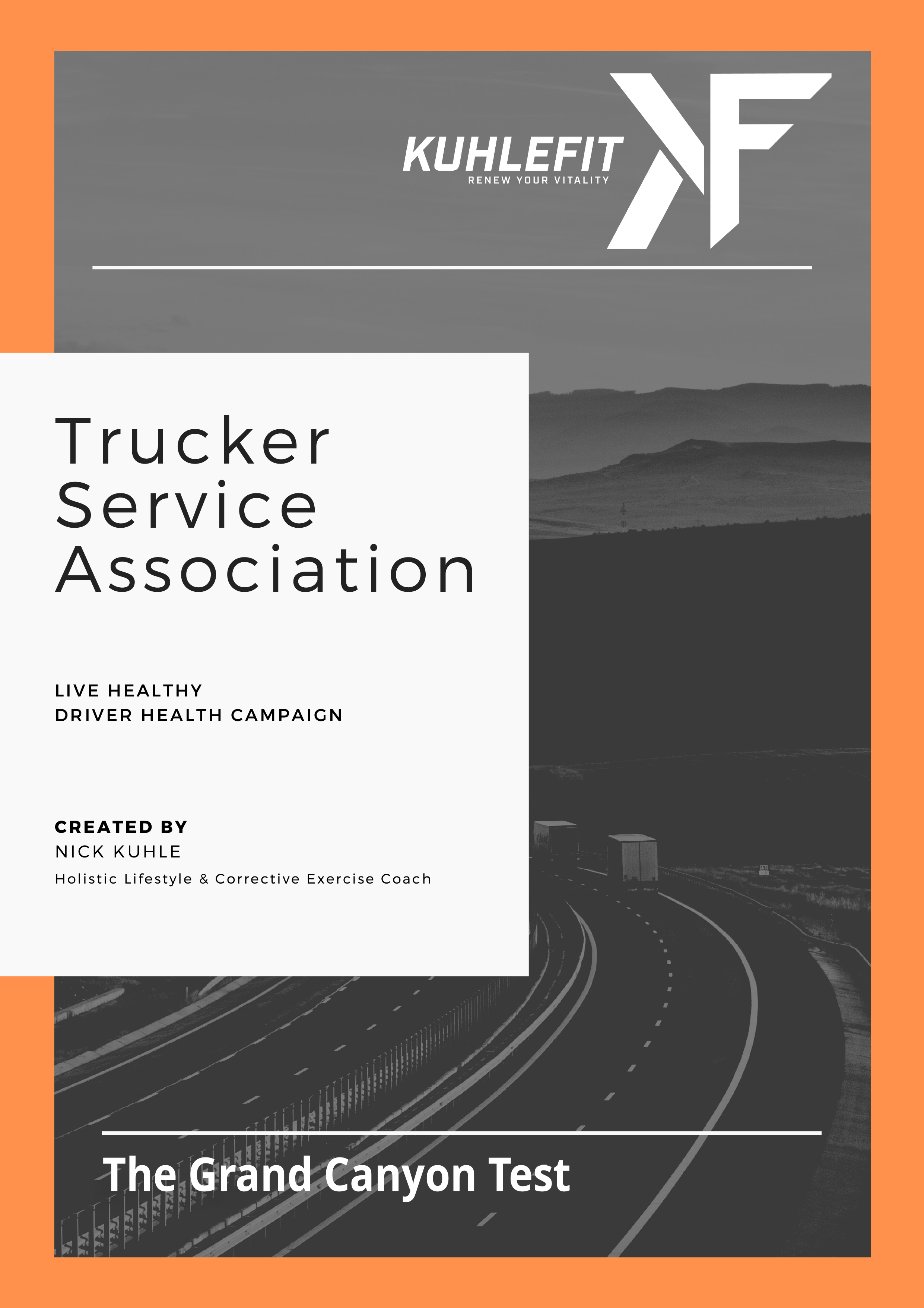 Six Pillars of Health. Live Healthy, Driver Health